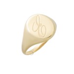 Δαχτυλίδι Γυναικείο Χρυσό Σεβαλιέ 14κ Facad'oro